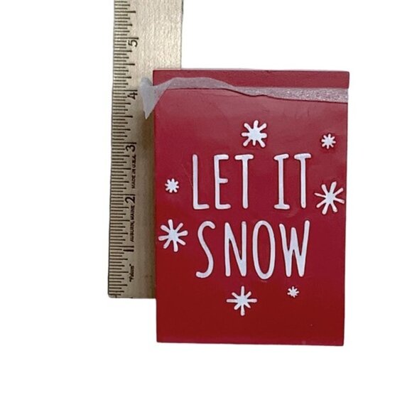 Wondershop Bath Christmas Accessory Set Soap Dispenser and Canister 2 Piece Set - Picture 6 of 14